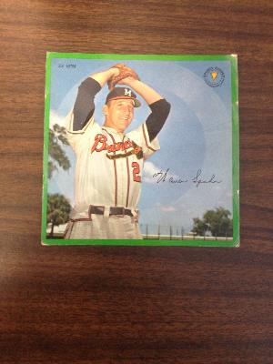 Warren Spahn 1964 Auravision Sports Record