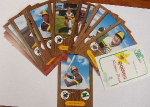 1978 Family Fun Centers San Diego Padres with Ozzie Smith