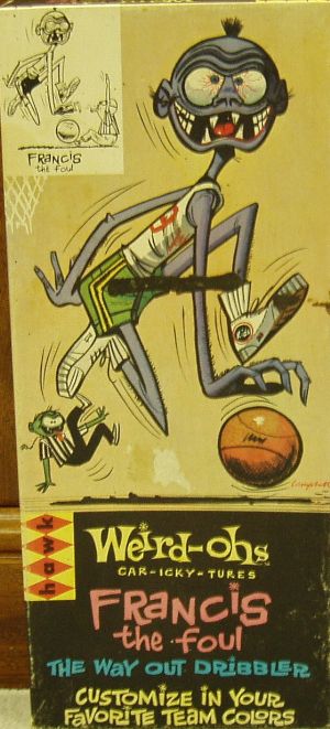 Francis the Foul, The Way Out Dribbler from Weird-Ohs Car-Icky-Tures, 1963
