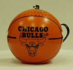 Chicago Bulls Miniature Basketball Radio