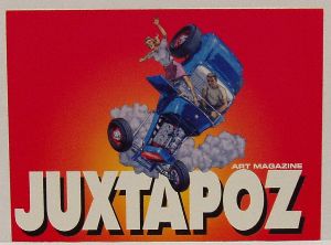 JUXTAPOZ Art Magazine Postcard
