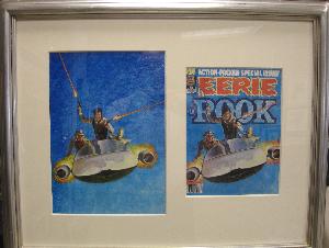 Original Cover Artwork to Eerie No. 99, February 1979. Artist Jordie Penalva.