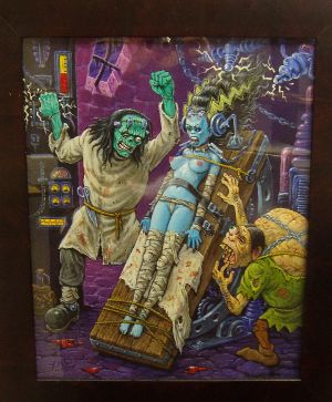 The Bride of Frankenstein by XNO.