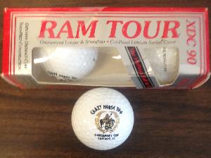 3 Golf Balls from the Crazy Horse Too Gentlemen's Club Chicago Illinois