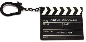 Cinema Clipboard key chain