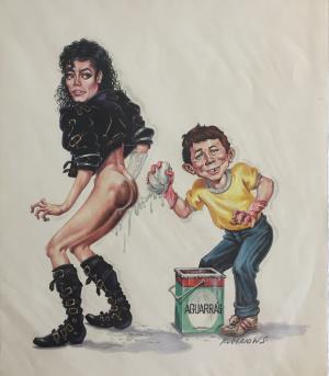 MAD Mag. Original Cover Art - Brazilian Mad February 1 1992