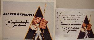Original Artwork to Alfred E. Neuman's Clockwork Orange Movie Poster.