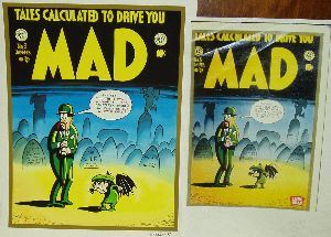 Parody of MAD #3, January/February 1953 with Alfred E. Neuman