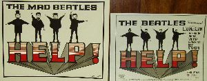 Alfred E. Neuman is the Beatles, the record cover to HELP!