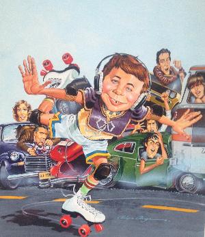 Brazilian MAD Original Cover Art # 87 September 1981