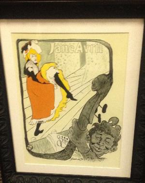 Toulouse Lautrec at the Moulin Rouge with Alfred E. Neuman.