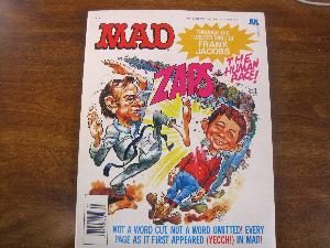 MAD MAG. COMIC ORIGINAL - MAD ZAPS THE HUMAN RACE