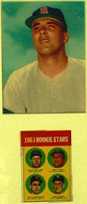 1963 Topps Original Artwork of Harry Fanok, rookie, card #54.