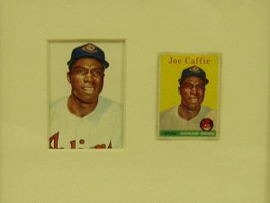1958 Topps Baseball Card Original Artwork, Joe Caffie.