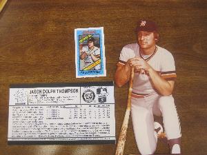 Original Art Work of Jason Thompson to the 1980 Kelloggs 3-D Super Stars Set