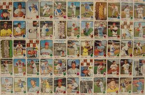 1973 Topps Baseball Card Uncut Sheet