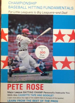 Pete Rose Baseball Hitting Fundamentals Booklet by Vimar, INC