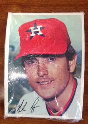 1981 Topps super Home Team Rangers - Astros