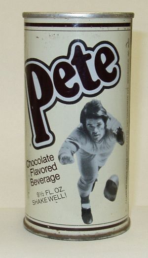 Pete Rose Chocolate Flavored Beverage Can.