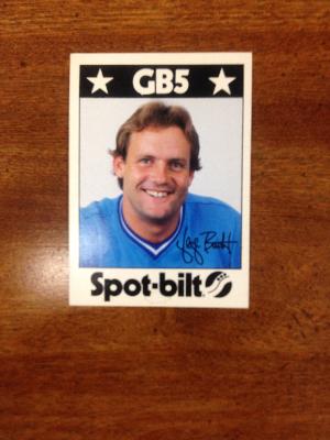 George Brett 1981 Spot- Bilt baseball card