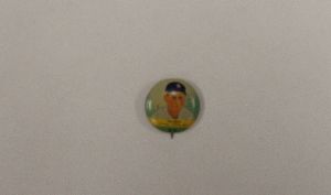 1923 Orbit Gum Pins of Fonseca (20) - Chicago White Sox and Campbell (34) - St. Louis Browns.
