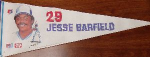 Toronto Blue Jays Pepsi Frito-Lay 1985 Paper Pennants.