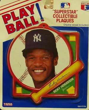 Ricky Henderson Play Ball 