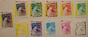 1982 Kmart Willie McCovey Color Progressive Proof Cards