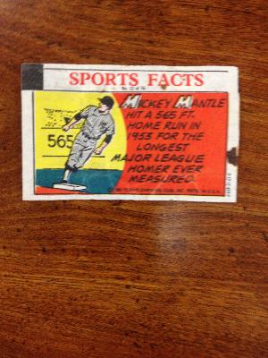 Babe Ruth 1981 Topps Thirst Break Comics Wrapper Number 12