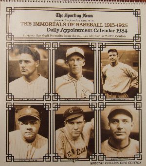 The Sporting News Daily Appointment Calendar 1984.