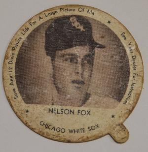1952 Nelson Fox Dixie Lid