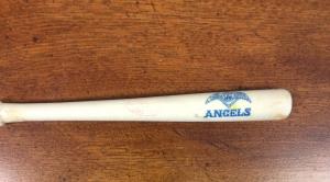 Miniature Louisville Slugger California Angels baseball bat