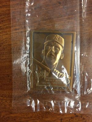 1986 Mickey Mantle Topps 1952 sealed Bronze Replica card