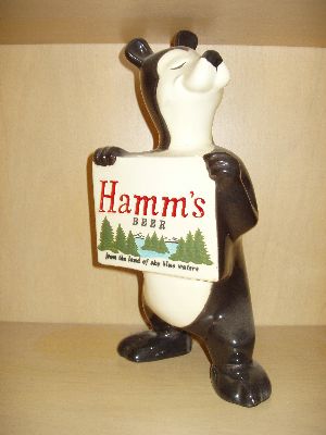 Hamm's Beer Bear Bank
