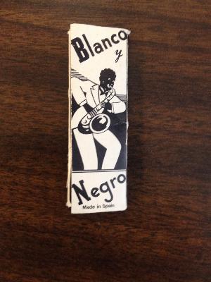 Blanco Negro Cigarette rolling papers cica 1970