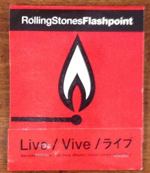 Rolling Stones Unused large Matchbook