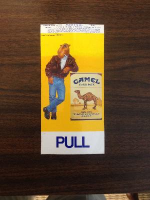 Camel Joe adhesive window sticker decal