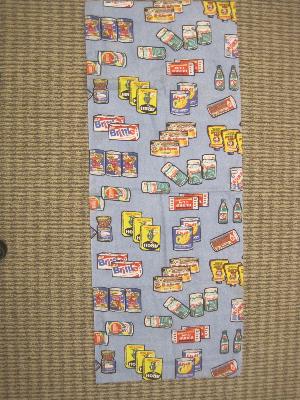 Wacky Packages Table Runner